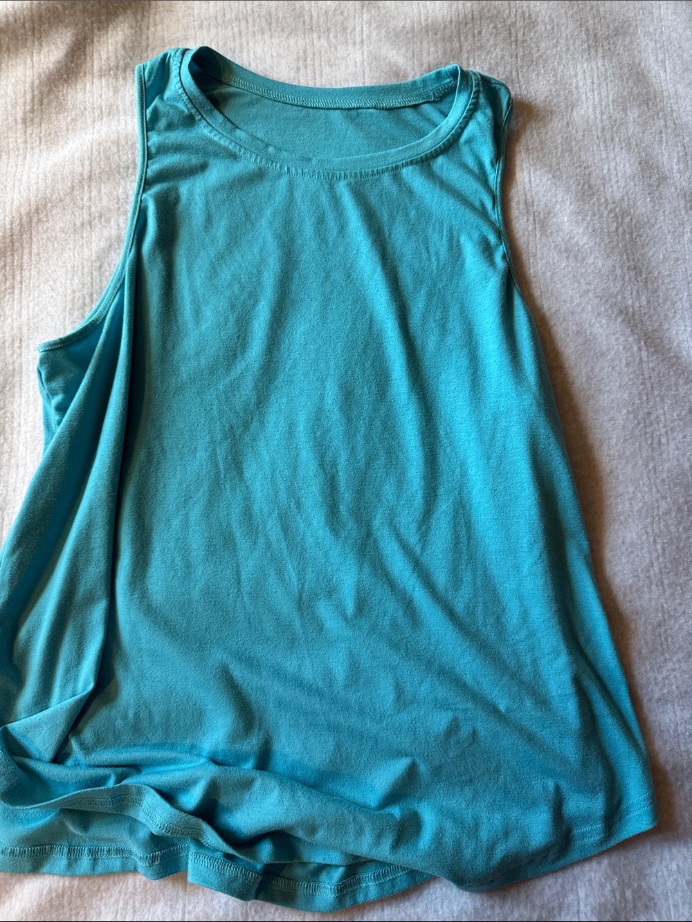 Women’s Sleeveless Tank Top - Teal Blue